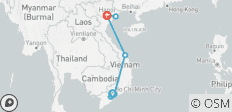  Vietnam Höhepunkte in 10 Tagen - Super Pauschalreise - 7 Destinationen 