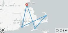  Boston, Cape Cod and Martha\'s Vineyard (9 Days) - 7 destinations 