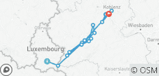  Ruta Ciclista del Mosela | Ruta cicloturista individual | De Luxemburgo a Coblenza - 8 días (8 días) - 19 destinos 