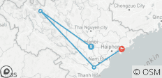 Die Schönheit von Nordvietnam in 8 Tagen - 4 Destinationen 