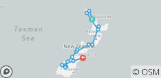  14 Tage Neuseeland Kaleidoskop 2023/2024 Neuseeland Gruppenreise, deutschsprachig geführt - 16 Destinationen 