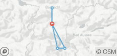  Abenteuerwoche in der Region Dachstein Salzkammergut - Hüttenvariante (8 Tage) - 6 Destinationen 