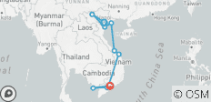  Vietnam Grand Tour in 20 Tagen - 10 Destinationen 