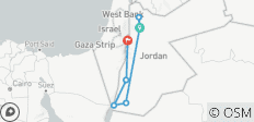  Expeditie Jordanië - 7 bestemmingen 