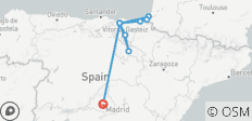  Madrid &amp; Das Baskenland Entdeckungsreise - 10 Destinationen 