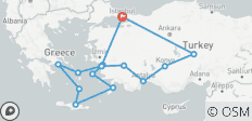  Brise turque et 4 nuits Iconic Aegeans - 14 jours - 16 destinations 