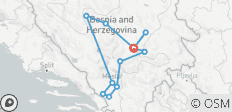  Das Beste aus Bosnien in 8 Tagen - 12 Destinationen 