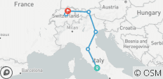  7-daagse Klassiek Italië en Zwitserland - 7 bestemmingen 