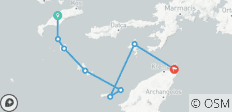  Sailing &amp; Hiking the Dodecanese Islands - 8 destinations 