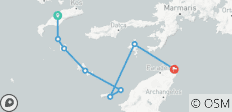  Segeln &amp; Wandern auf den Dodekanes-Inseln - 8 Destinationen 