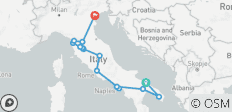  Premium Italië in de diepte - 16 bestemmingen 