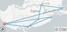  Cinyras Tour - 9 bestemmingen 