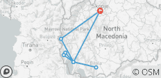  Mazedonien in 8 Tagen - 9 Destinationen 