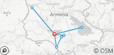  Hot tour to Armenia 5 days - 9 destinations 