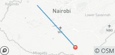 4 Tage Masai Mara Safari mit Flug - 2 Destinationen 