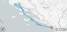  Inselhüpfen an der dalmatinischen Küste - 11 Destinationen 