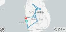  SRI LANKA LUXURY HONEYMOON TOUR - 15 destinations 