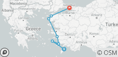  Vibrant Greece &amp; Turkey - Rhodes to Istanbul - 7 destinations 