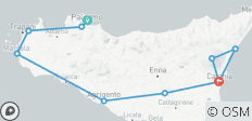  Sizilien, Von Palermo nach Catania Privat geführte Rundreise - 10 Destinationen 