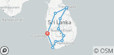  Natuurspektakel Sri Lanka - Ontdek culturele en natuurlijke wonderen - 10 bestemmingen 