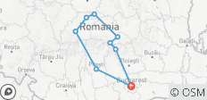  Petit groupe 2 jours en Transylvanie depuis Bucarest - 10 destinations 