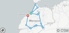  Totalement Maroc au départ de Rabat - 17 destinations 