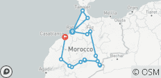  Totally Morocco Tour from Rabat - 17 destinations 