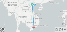  6 Days 5 Nights / An Inspiration of Hanoi to Ho Chi Minh City Tour - 7 destinations 