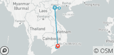  6 Days 5 Nights / An Inspiration of Hanoi to Ho Chi Minh City Tour - 7 destinations 