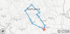  5 Days Private Tour in Romania from Bucharest to Transylvania - 11 destinations 