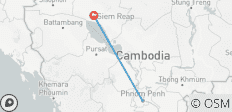  Wunder von Kambodscha - 6 Tage - privat geführt - 2 Destinationen 
