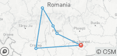  2 Tage privat geführte Rundreise Transfagarasan Straße &amp; Sibiu (Juni - Oktober) ab Bukarest - 6 Destinationen 