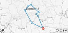  2 Days Private Tour in Transylvania from Bucharest - 4 Medieval Cities - 9 destinations 