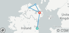  Dublin, Belfast &amp; Causeway Coast Small Group Rail Tour - 5 destinations 