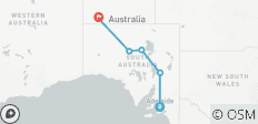  8-Day Adelaide to Uluru Tour - 7 destinations 