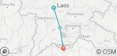  Hoogtepunten van Laos in 6 dagen - privéreis - 3 bestemmingen 