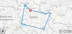  Serbien Privatreise - 10 tage - 12 Destinationen 