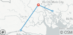  Saigon 5D4N Small Group Tour: Ho Chi Minh City - Cu Chi Tunnels - Mekong Delta - 5 destinations 