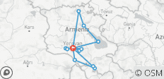  8 days tour to Armenia from Katowice - Guaranteed Departure - 15 destinations 