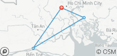  Saigon 3D2N Small Group Tour: Ho Chi Minh City - Cu Chi Tunnels - Mekong Delta - 4 destinations 