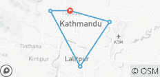  Kathmnadu Stad Tour (4 UNESCO Werelderfgoed tour) - 5 bestemmingen 