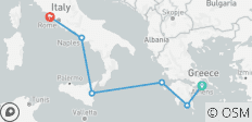  Avontuur aan de Ionische Zee - 6 bestemmingen 