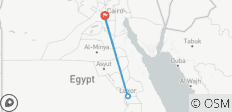  Kairo, Gizeh &amp; Luxor Rundreise - 6 Tage - 4 Destinationen 