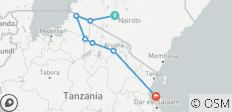  Serengeti, Masai Mara, Crater et Zanzibar - 12 jours/13 nuits - 7 destinations 