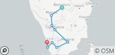  Circuit en Inde pour les débutants - Inde du sud -13 jours - 9 destinations 