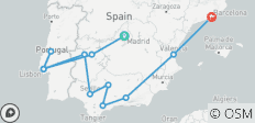  Charmant Spanje &amp; Portugal - 10 dagen - 12 bestemmingen 