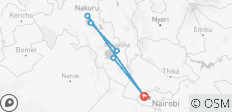  5 Days 4 Nights Masai Mara,Nakuru &amp; Naivasha Budget Safari - 6 destinations 