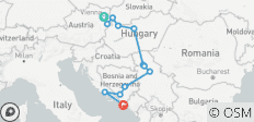  De Viena a Dubrovnik o Split: Gran circuito por Europa central y los Balcanes - 13 destinos 
