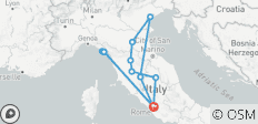  Ontmoet Italië – met Cinque Terre - 14 bestemmingen 