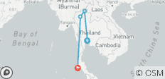  Hoogtepunten van Thailand - privé-reis - 11 dagen - 4 bestemmingen 